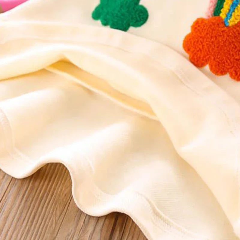Vestido Infantil Arco-Íris – Melario