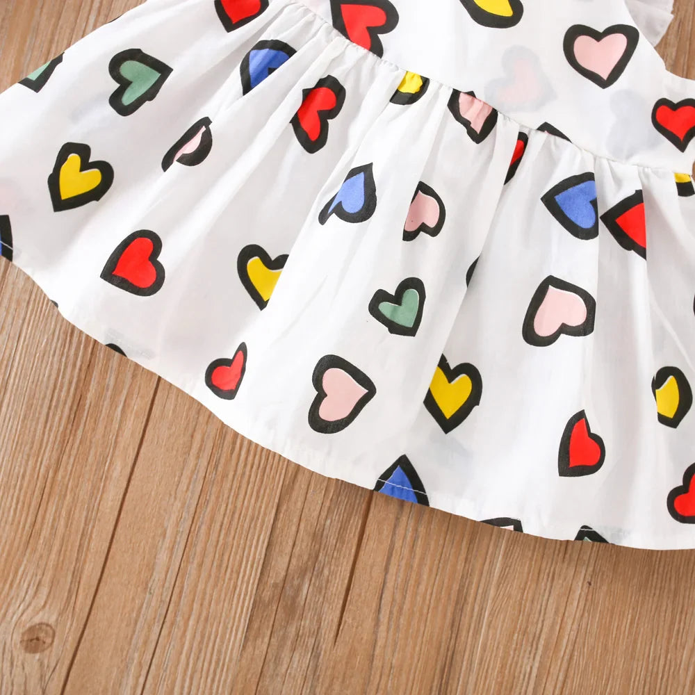 Vestido Bebê Corações – Sweet Love
