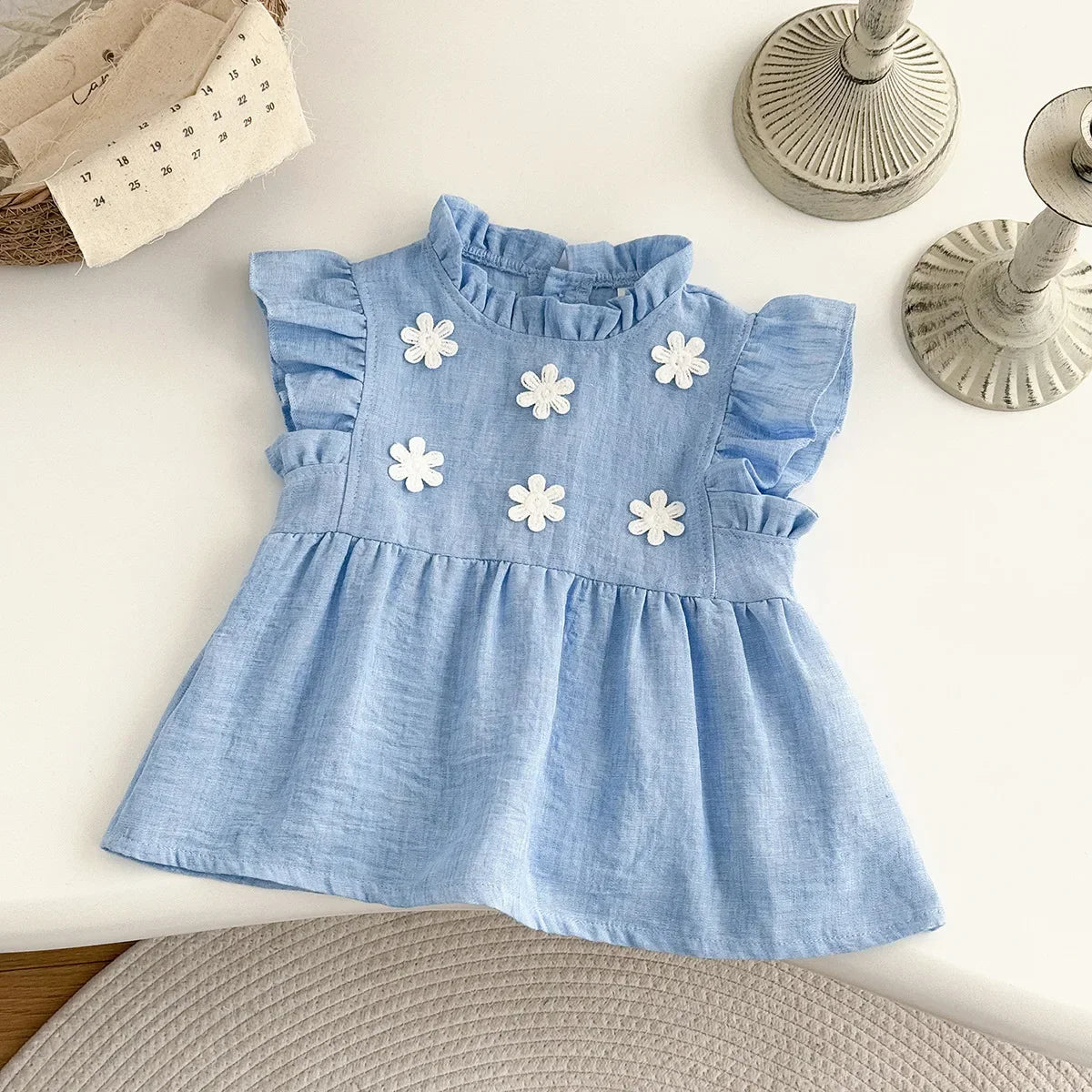 Vestido Bebê Margarida – Pétala