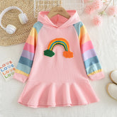 Vestido Infantil Arco-Íris – Melario