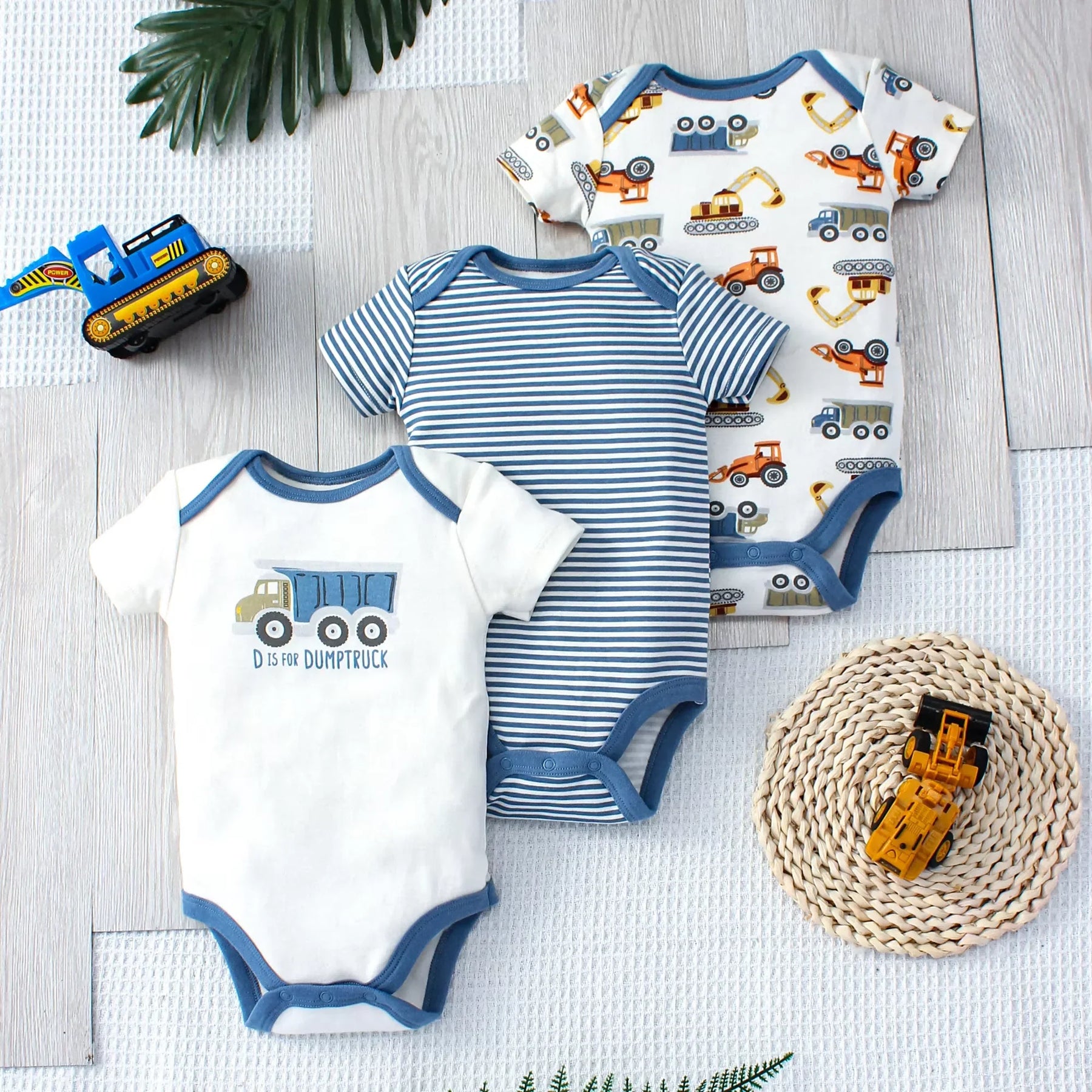 Conjunto 3 Peças Bebê – Dino Fun