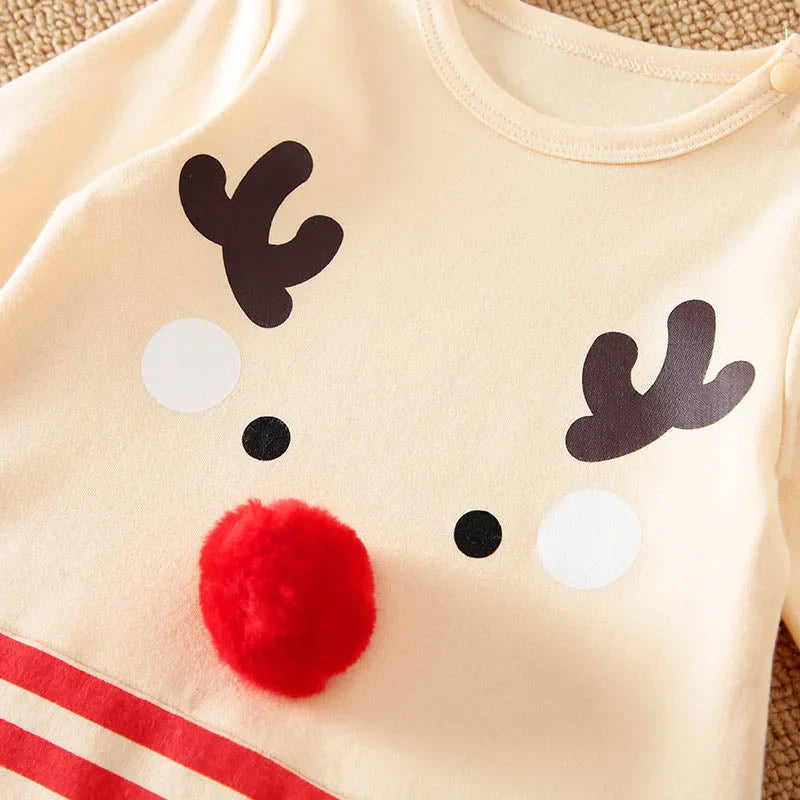 Body Infantil Algodão Estampa Raposa 3d para Frio Lenogue