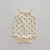 Body Infantil Algodão Minimalista sem Manga Lenogue
