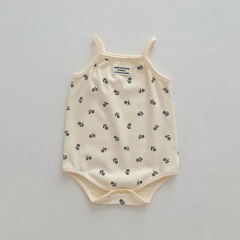 Body Infantil Algodão Minimalista sem Manga Lenogue