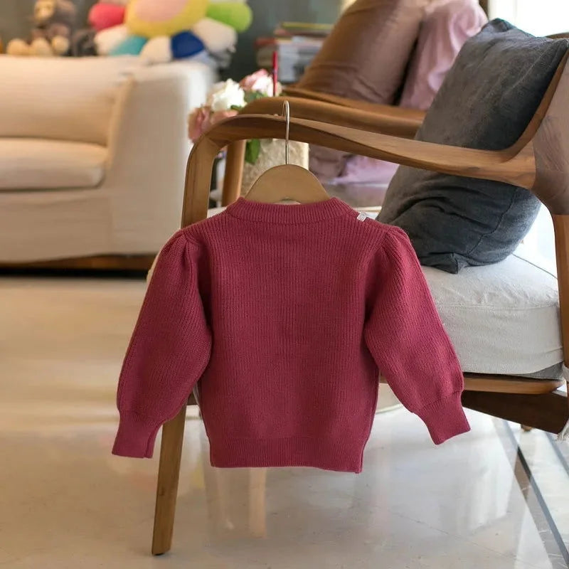 Cardigan Infantil Feminino Frederica Lenogue