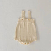 Casaco Infantil de Tricot Bege Lenogue