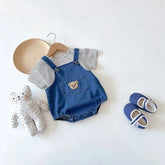 Conjunto Infantil Bear Romper e TShirt Lenogue