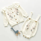 Conjunto Infantil Feminino Constança Bege Lenogue