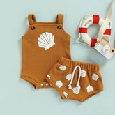 Conjunto Infantil Feminino Perla Body e Short Lenogue