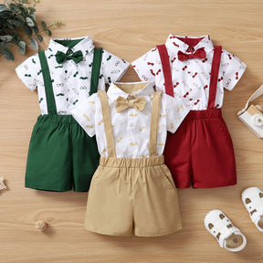 Conjunto Bebê Menino Suspensório – Gentleman