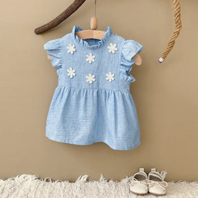 Vestido Bebê Margarida – Pétala