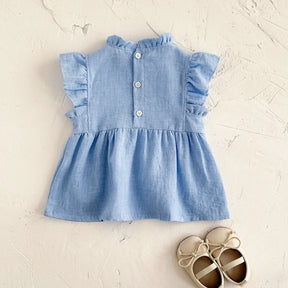 Vestido Bebê Margarida – Pétala