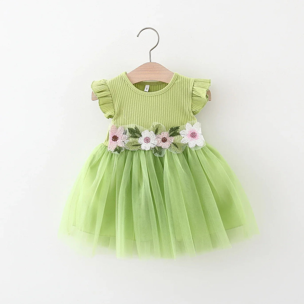 Vestido Floral Mesh – Aurora