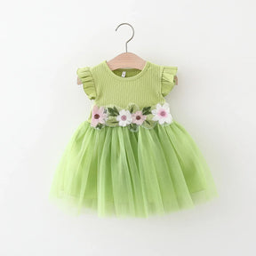 Vestido Floral Mesh – Aurora