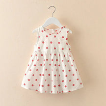Vestido Infantil de Verão em Algodão