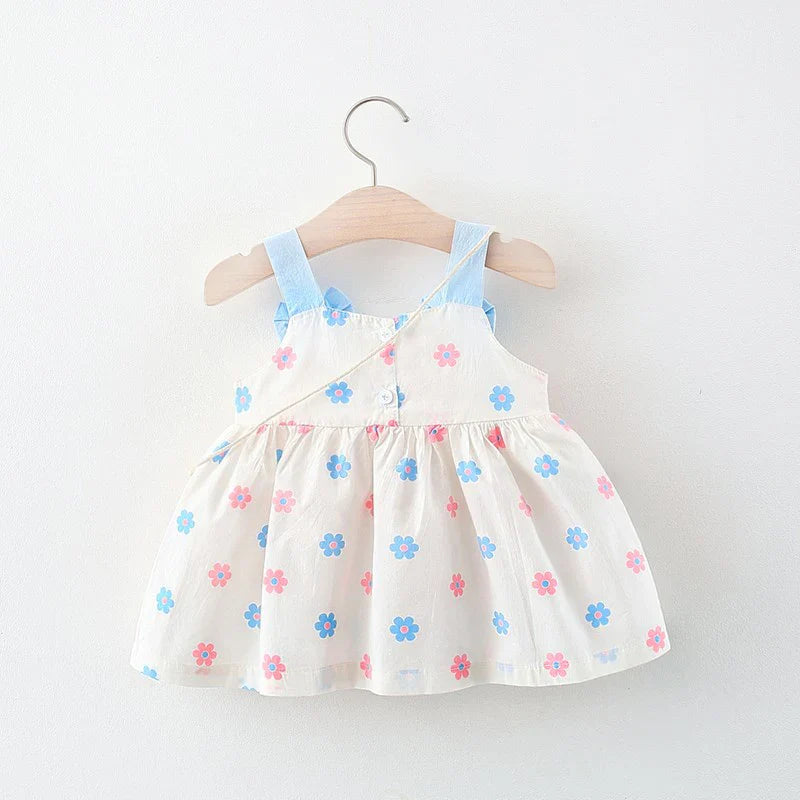 Vestido Infantil Laço 3D – Doçura