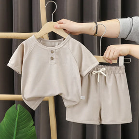Conjunto Infantil “Caio Waffle” – 2 Peças
