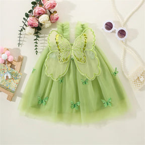 Vestido Sofia – Vestido Princesa com Alças de Borboleta e Tule