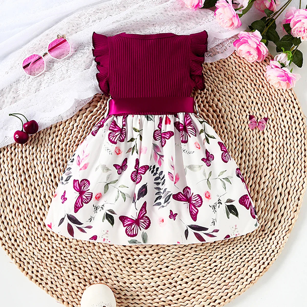 Vestido Bebê Borboletas – Garden