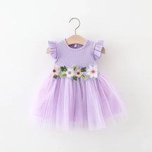 Vestido Floral Mesh – Aurora