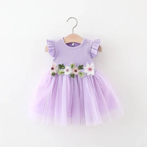 Vestido Floral Mesh – Aurora