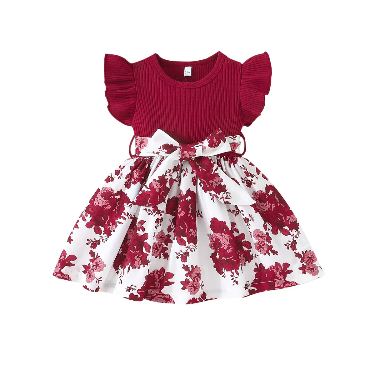 Vestido Bebê Floral – Doçura de Verão