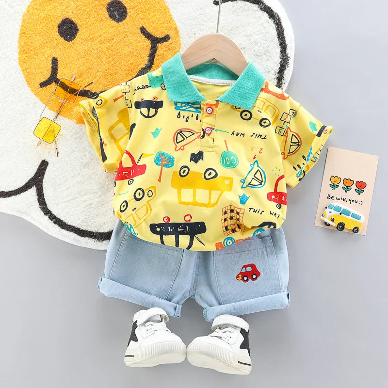 Conjunto Infantil Polo & Jeans