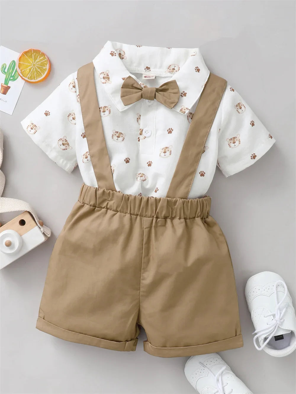 Conjunto Infantil Menino Tigre – Estilo e Conforto