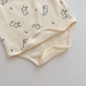 Body Infantil Algodão Minimalista sem Manga Lenogue