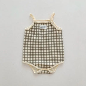 Body Infantil Algodão Minimalista sem Manga Lenogue