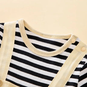 Body Infantil Manga Curta Dinossauro 3d com Alças Lenogue