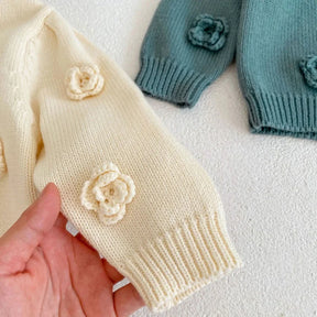 Casaco Infantil Cardigan Petúnia Lenogue