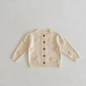 Casaco Infantil Cardigan Petúnia Lenogue