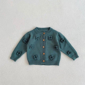 Casaco Infantil Cardigan Petúnia Lenogue