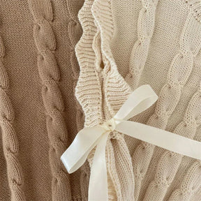 Colete Infantil Tricot Elizabeth Lenogue