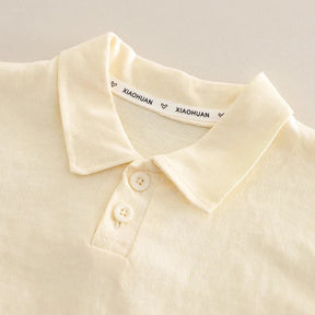 Conjunto Infantil Camisa Polo Manga Curta com Shorts Lenogue