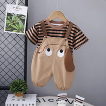 Conjunto Infantil Camiseta Cartoon com Shorts Lenogue
