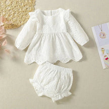 Conjunto Infantil Feminino Blusa Laise Lenogue
