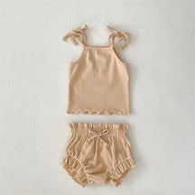 Conjunto Infantil Feminino Emily Regata e Short Lenogue