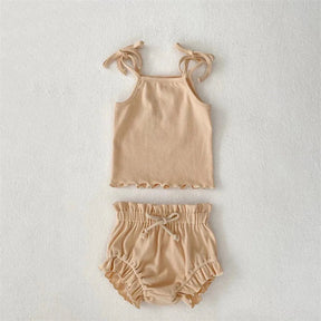 Conjunto Infantil Feminino Emily Regata e Short Lenogue