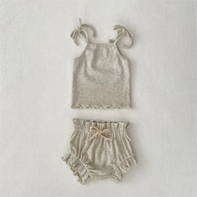 Conjunto Infantil Feminino Emily Regata e Short Lenogue
