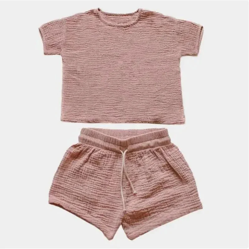 Conjunto Infantil Feminino Gisele Rosa Lenogue