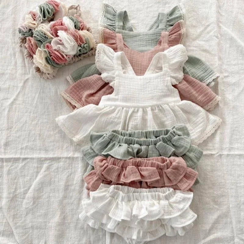 Conjunto Infantil Feminino Maria Antônia Lenogue