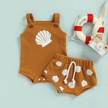 Conjunto Infantil Feminino Perla Body e Short Lenogue