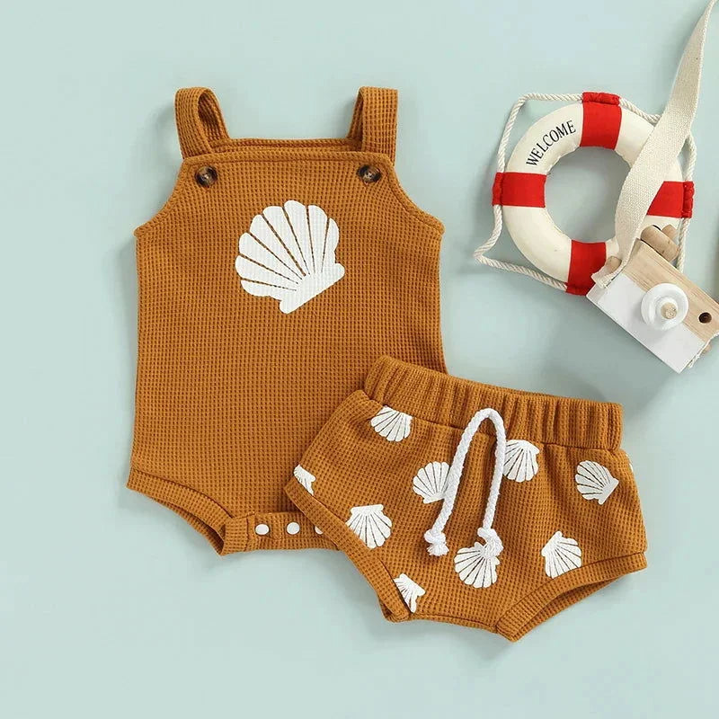 Conjunto Infantil Feminino Perla Body e Short Lenogue