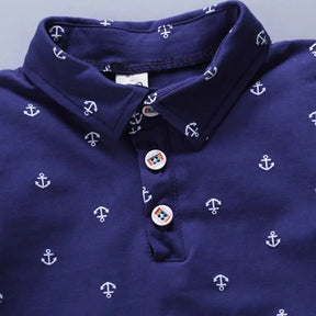 Conjunto Infantil Masculino Benjamin Azul Lenogue