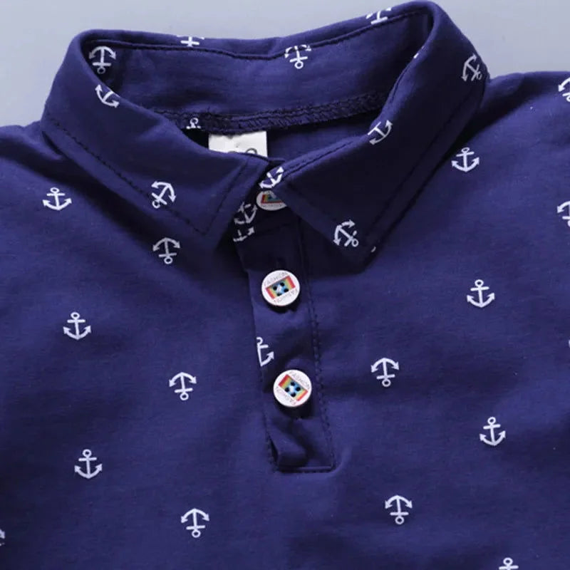 Conjunto Infantil Masculino Benjamin Azul Lenogue