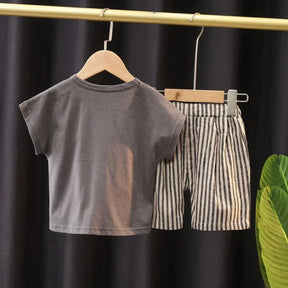 Conjunto Infantil Masculino Cinza Frederico Lenogue