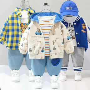 Conjunto Infantil Masculino Estampa Carro Lenogue