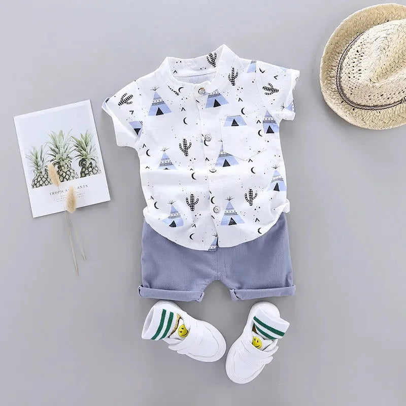 Conjunto Infantil Masculino Summer Boy Lenogue